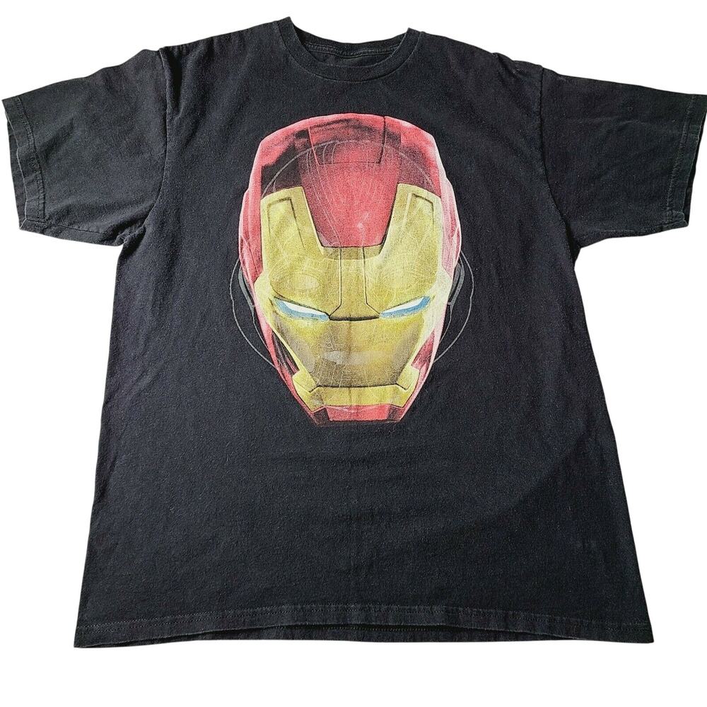 We love Fine Avengers Iron Man Big Face T-Shirt Men's Size XL